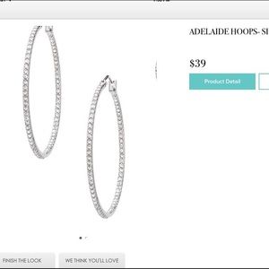 Stella and Dot Adelaide Hoops